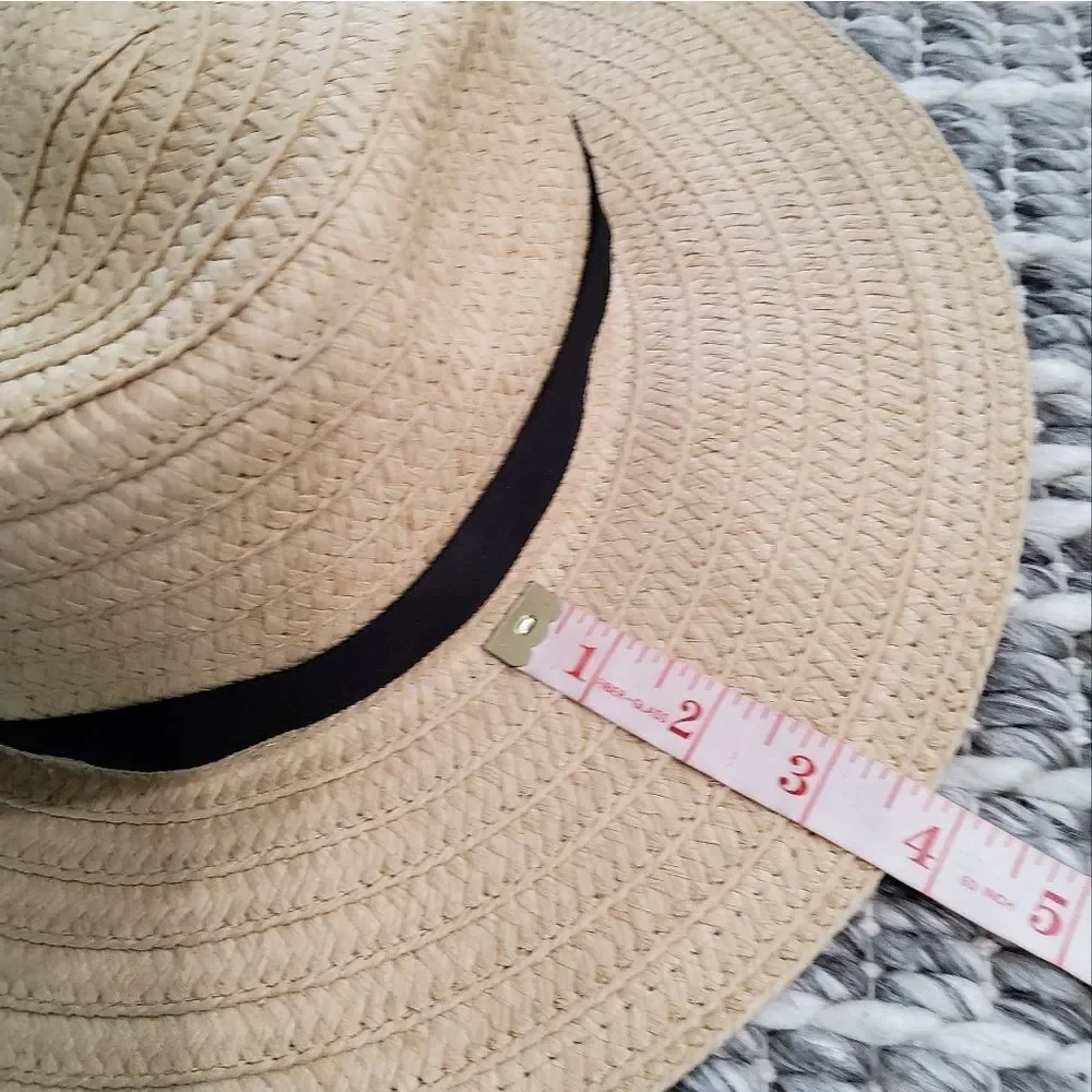 Madewell Packable Braided Straw Hat Size M/L